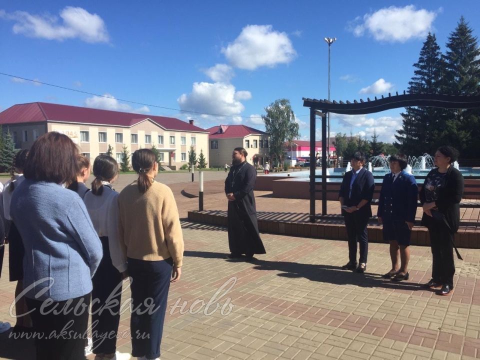 Аксубаевские ученики присоединились к Всероссийской акции «Капля жизни»