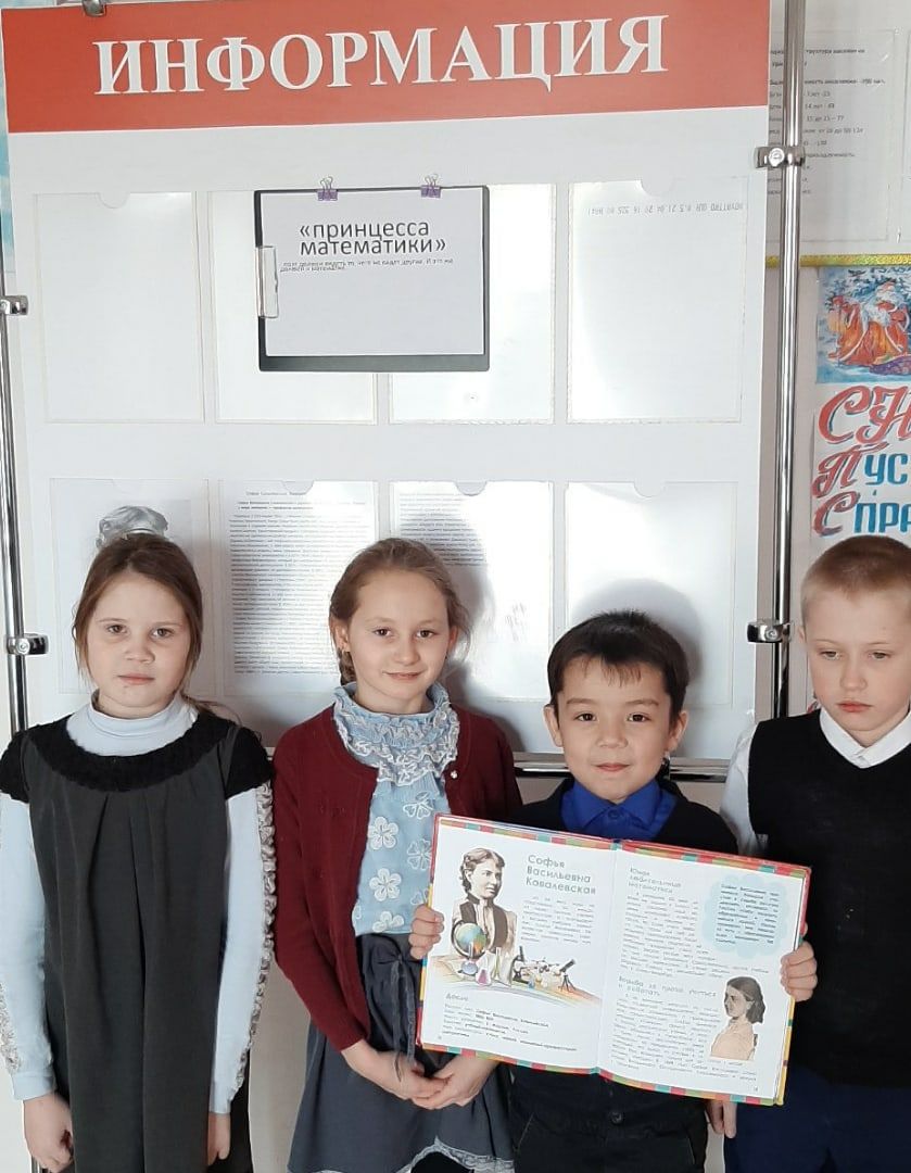 Аксубаевские младшеклассники узнали о «Принцессе» математики