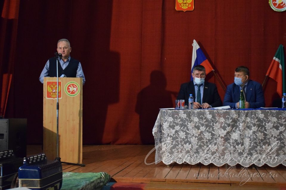 В Аксубаевском районе продолжаются отчетные заседания глав поселений