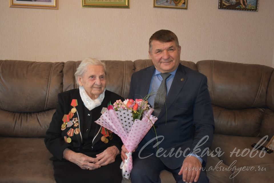 99-летняя аксубаевская участница войны Нина Александровна Телешева намерена отметить столетие
