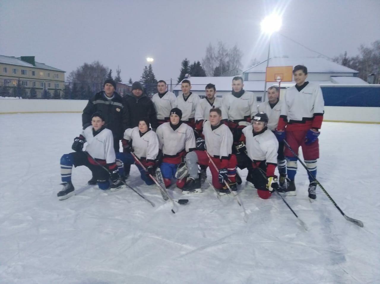 Аксубаевская хоккейная команда на первом месте&nbsp;