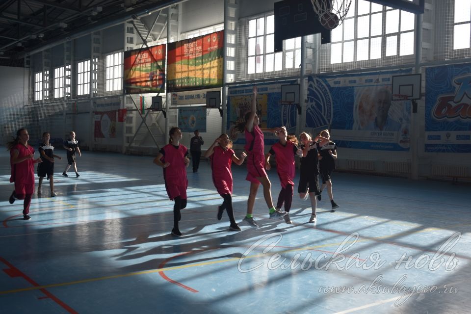 Первенство спортшколы по баскетболу определило сильнейшие команды Аксубаевского района