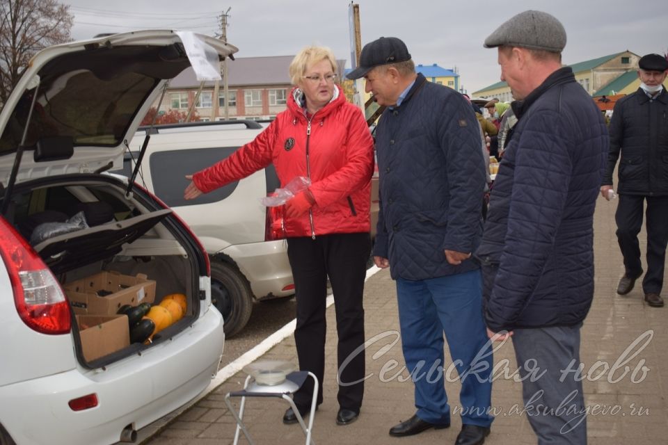 Сельхозярмарка в Аксубаеве собрала весь район