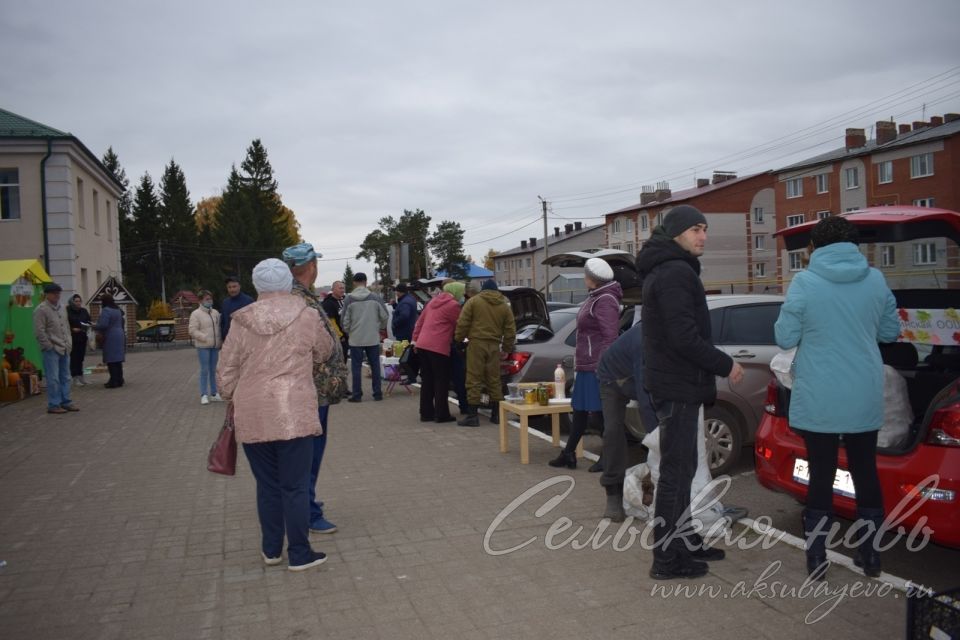 Сельхозярмарка в Аксубаеве собрала весь район