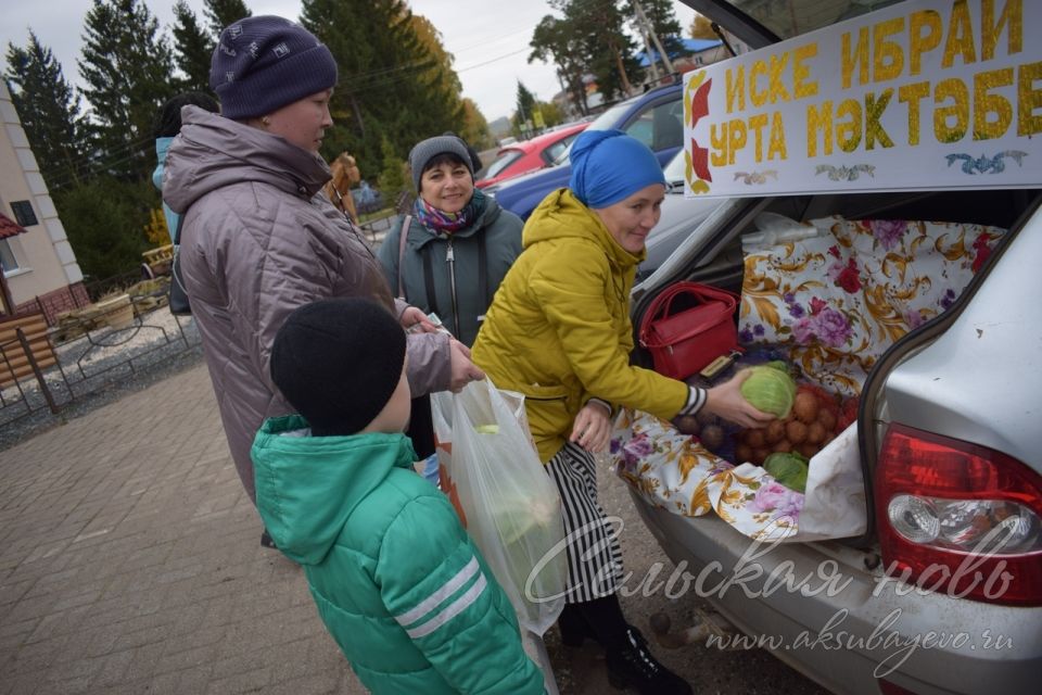 Сельхозярмарка в Аксубаеве собрала весь район