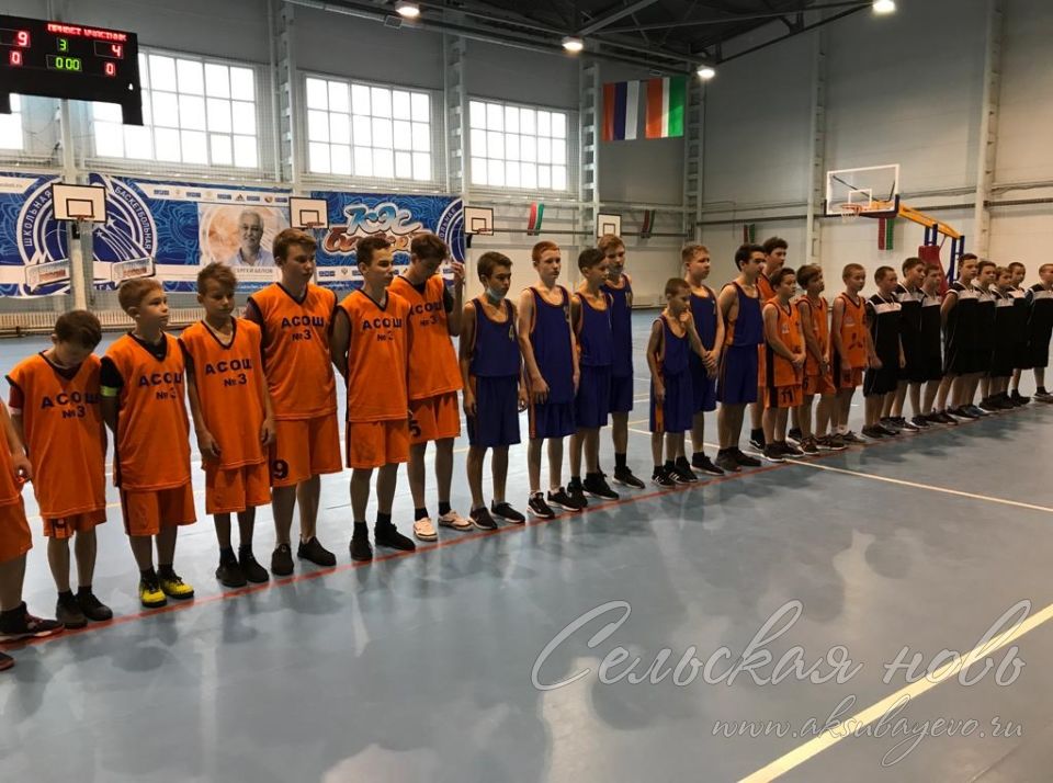 Команда Аксубаевской школы № 3 представит район на первенстве республики по баскетболу