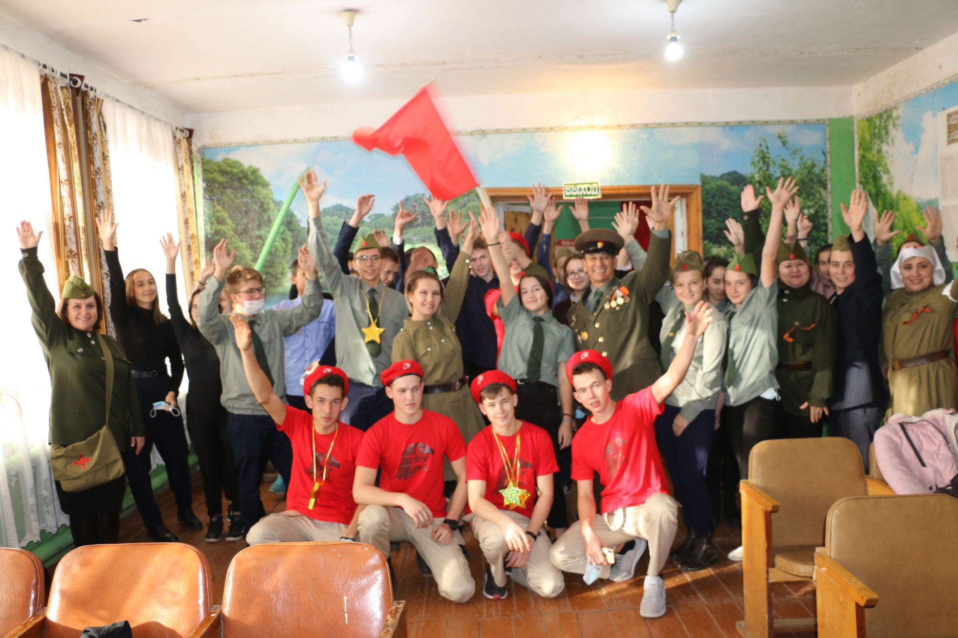 Аксубаевские школьники помнят и гордятся историей страны