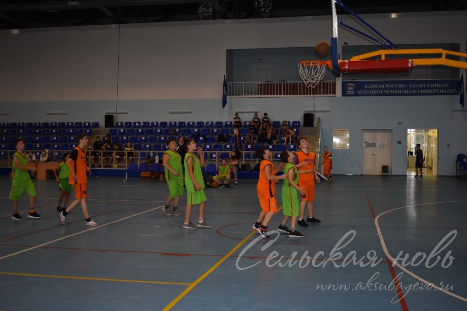 3 нче Аксубай мәктәбе командасы районны баскетбол буенча республика беренчелегендә тәкъдим итәчәк