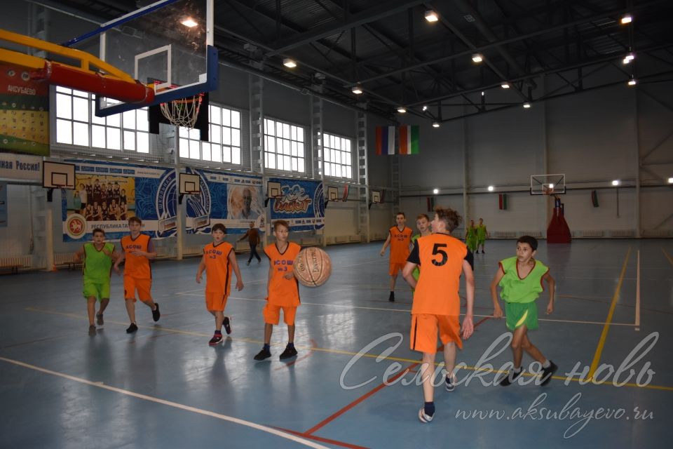 3 нче Аксубай мәктәбе командасы районны баскетбол буенча республика беренчелегендә тәкъдим итәчәк