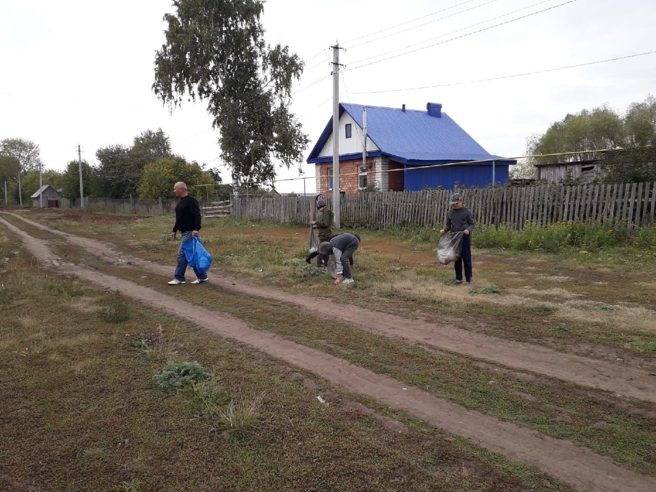 Дети Русской Киремети за чистое село