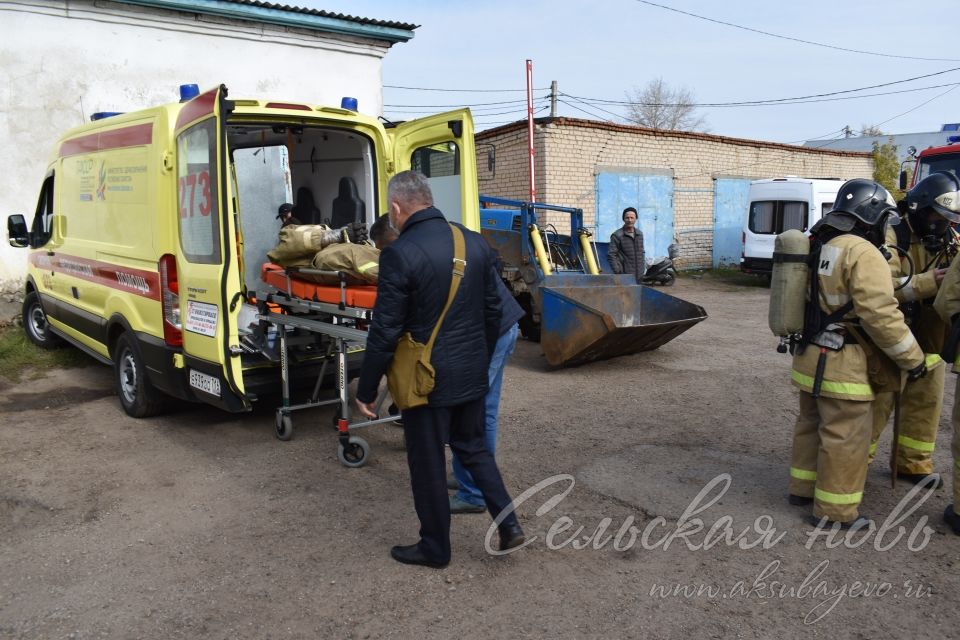 Вой сирен, машины с мигалками и эвакуация: в среду в Аксубаеве прошла штабная тренировка по гражданской обороне