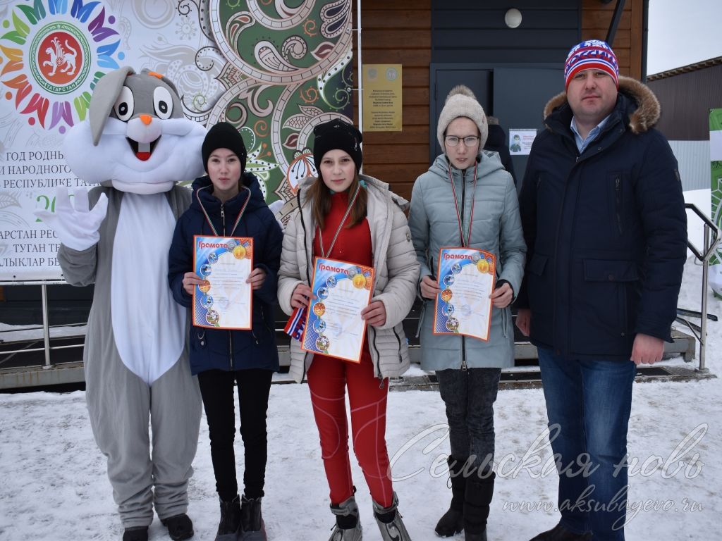 Аксубаевцы приняли участие во Всероссийской массовой лыжной гонке «Лыжня Татарстана-2021»