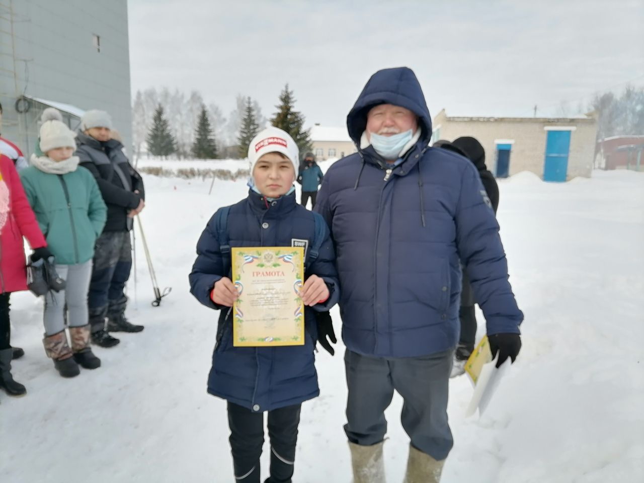 В Аксубаевском районе прошли соревнования по технике лыжного туризма