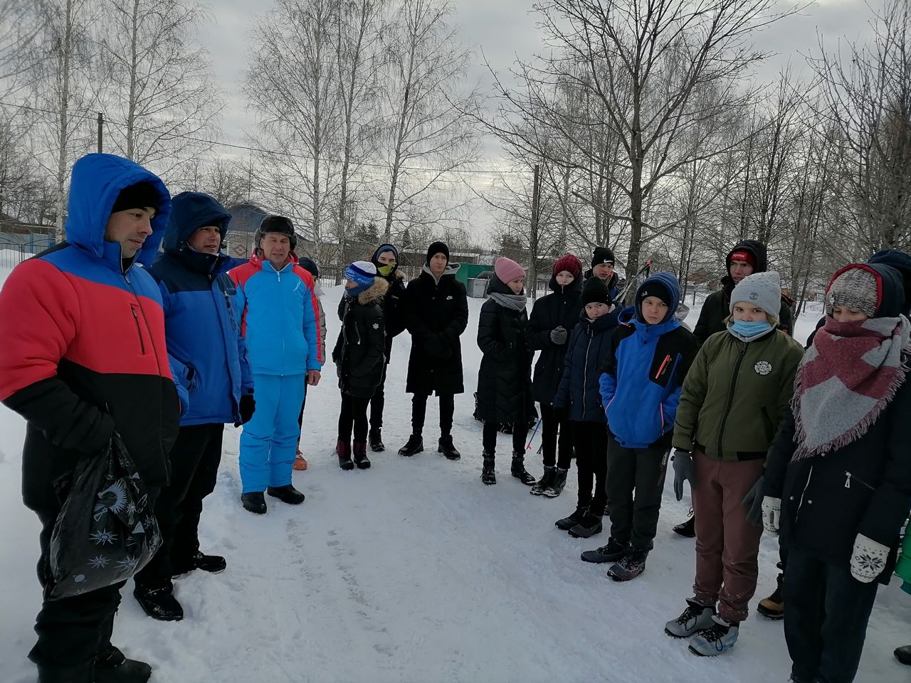 В Аксубаевском районе прошли соревнования по технике лыжного туризма