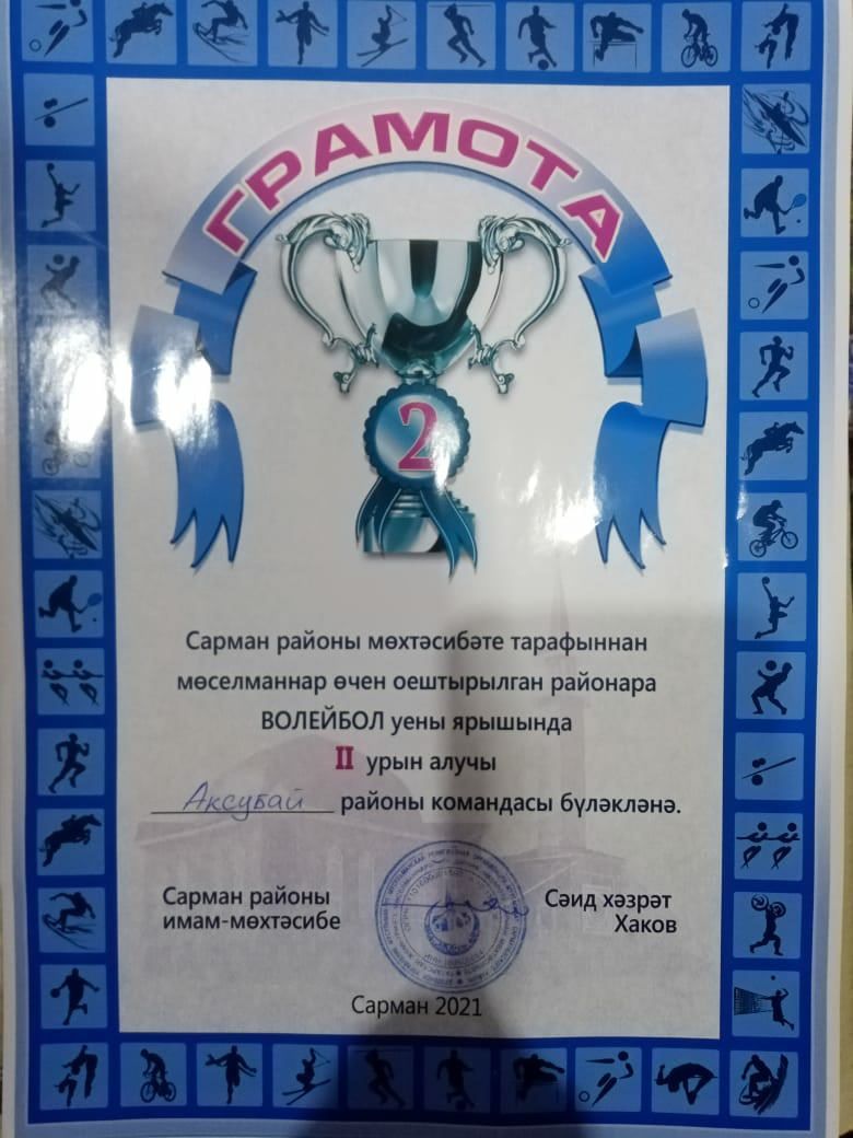 Аксубаевцы стали серебряными призерами республики по волейболу