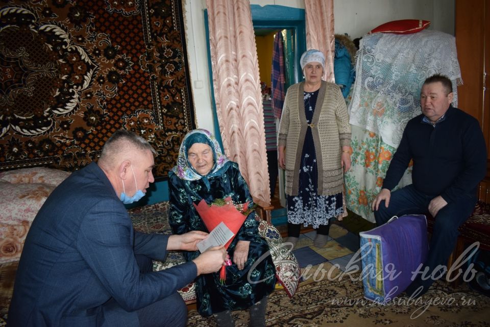 Аксубаевский ветеран счастлива благополучием детей