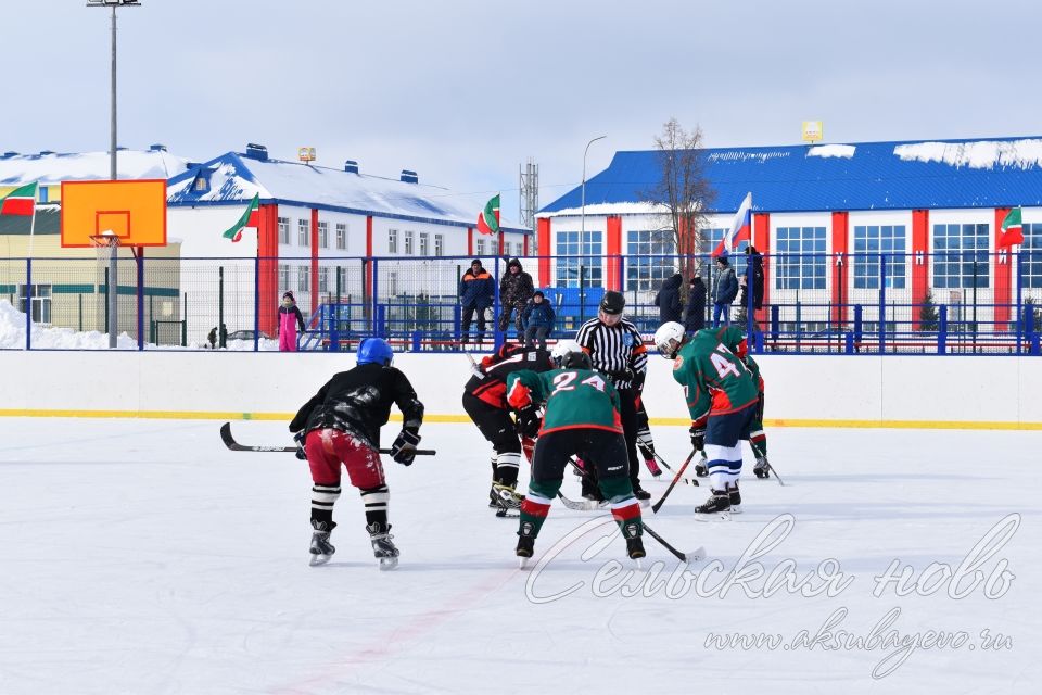 Аксубаевские хоккеисты выиграли Первенство РТ по хоккею среди мужских команд