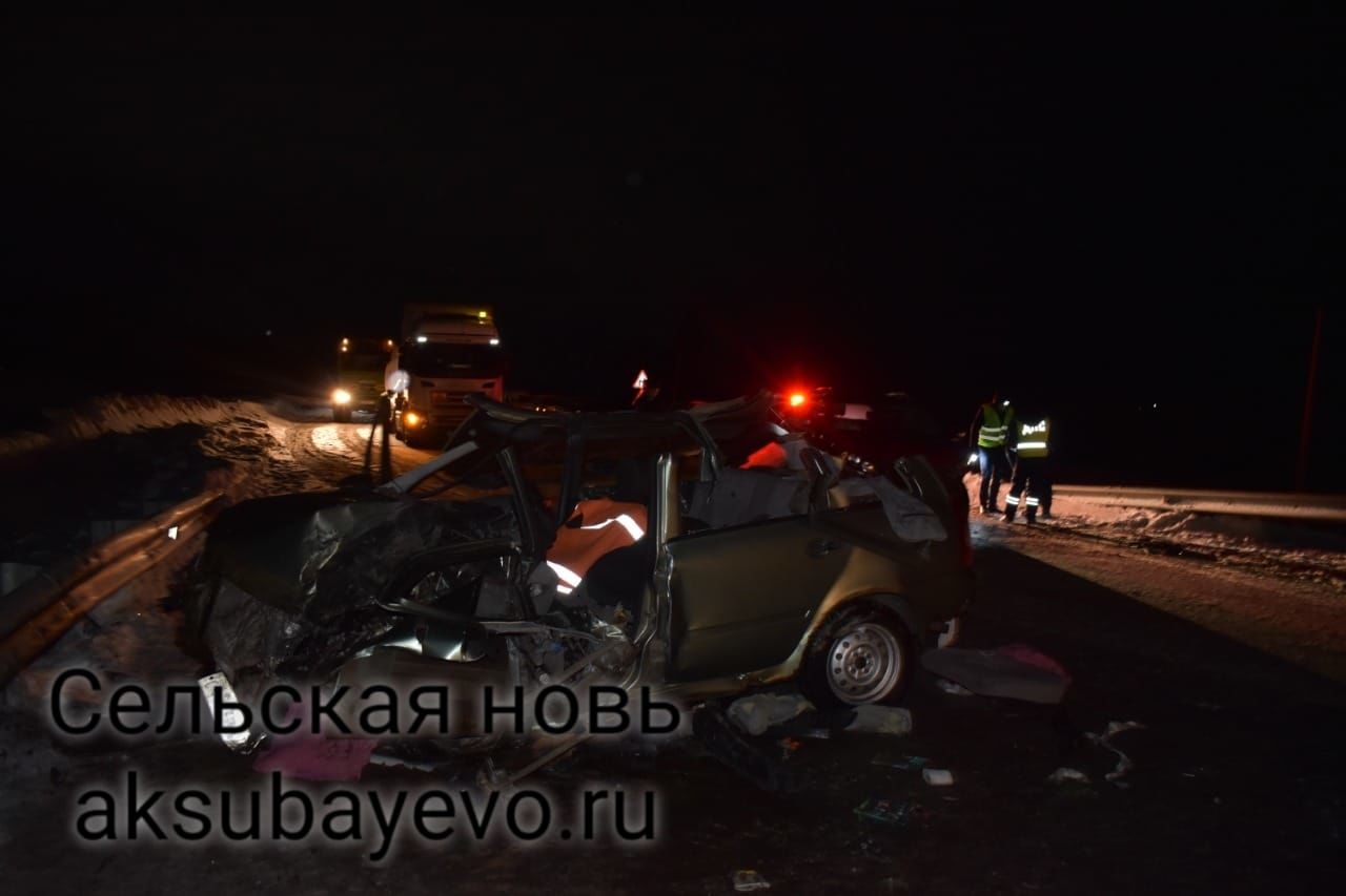ДТП в Аксубаевском районе: погиб водитель «Калины» (видео)