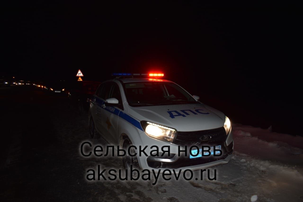 Аксубай районында юл һәлакәте: «Калина» йөртүчесе һәлак булган (видео)