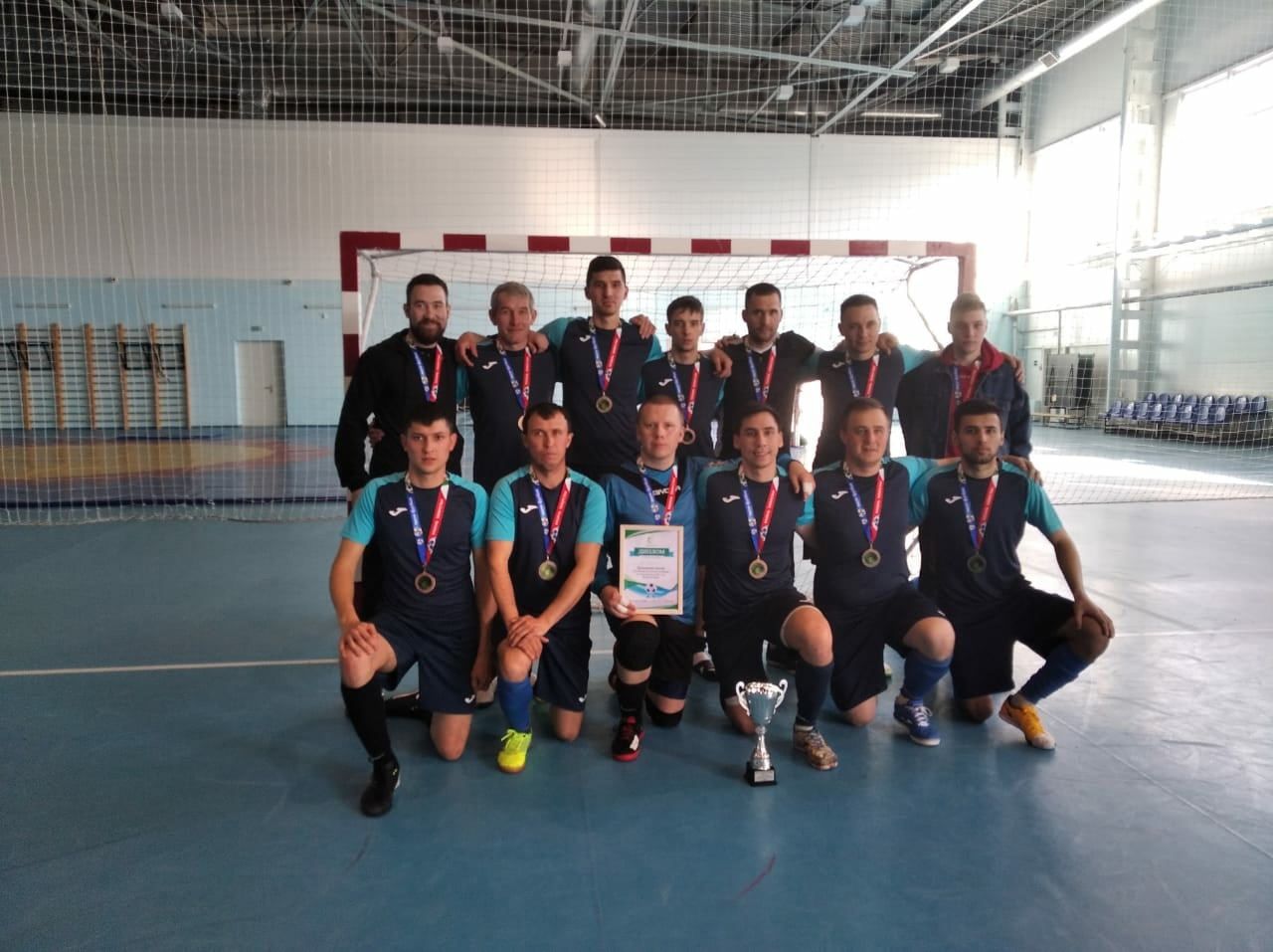 Аксубаевская футбольная команда стала бронзовым призером Первенства РТ