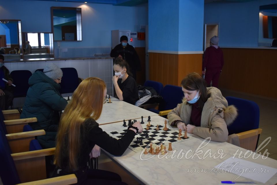 Определены победители шахматного турнира в Аксубаеве