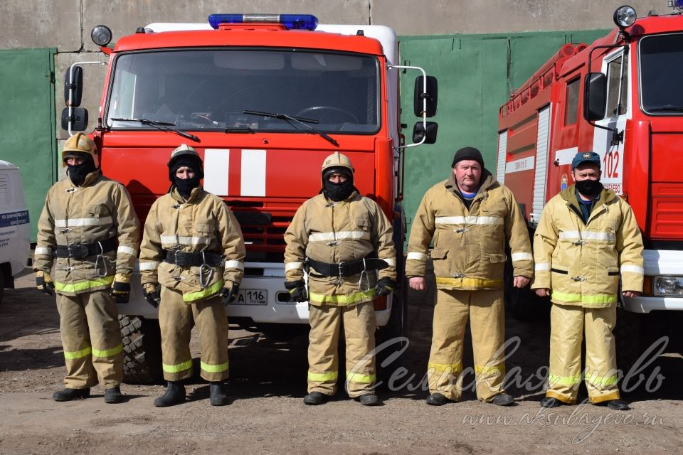 Аксубаевские службы с огнем в лесу бороться готовы