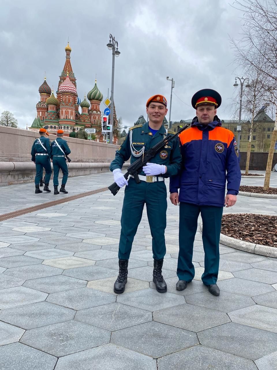 Выпускник Аксубаевской школы № 1 имени В.Г. Тимирясова принял участие в Параде Победы в Москве