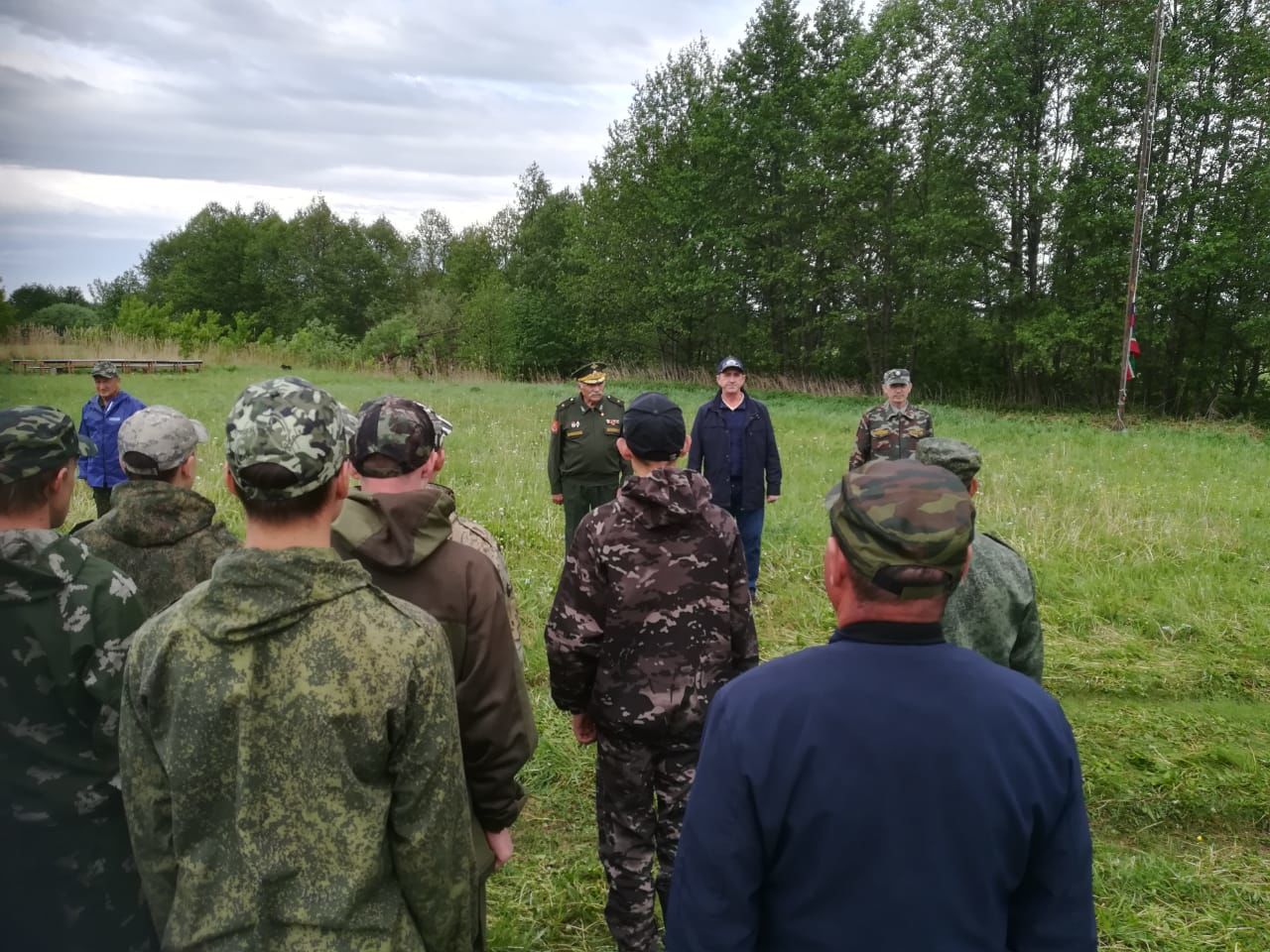 Аксубаевские школьники отправились на военно-полевые сборы