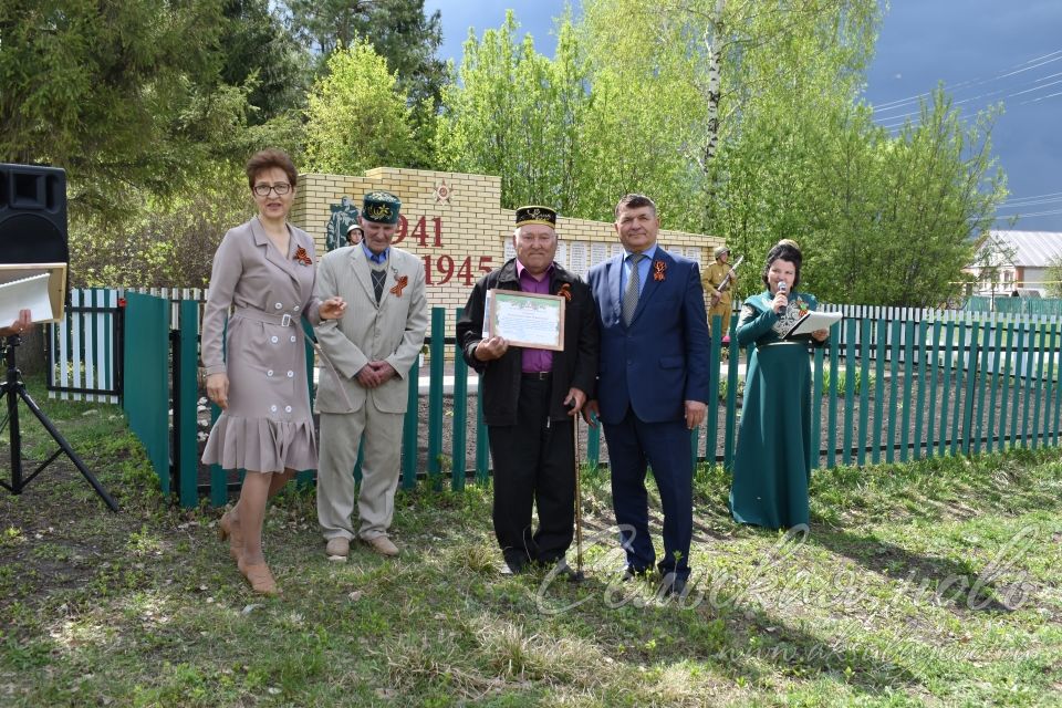 В Аксубаевском районе прошло открытие обелиска павшим воинам Великой Отечественной войны