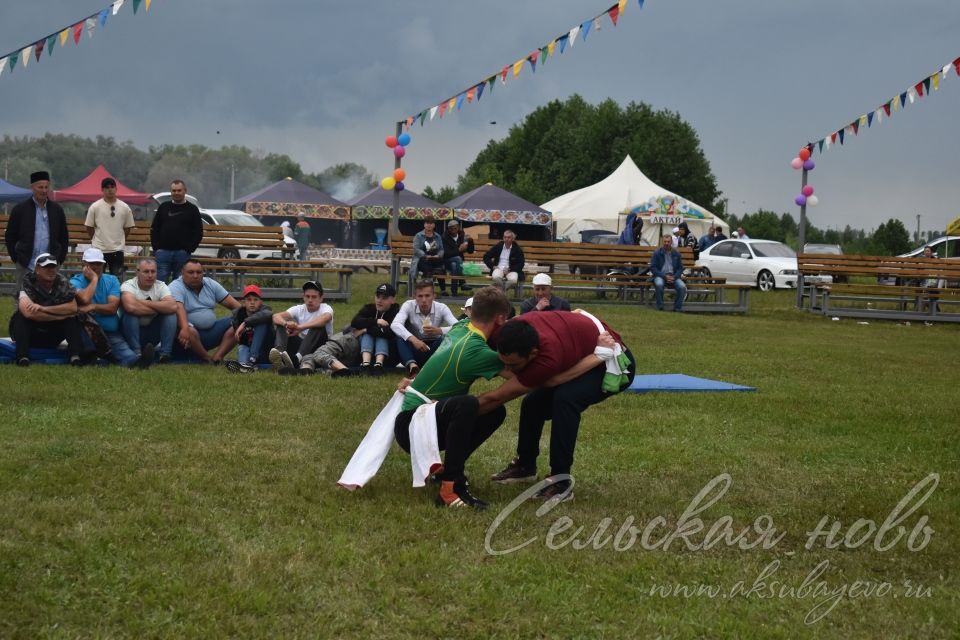 В Аксубаевском районе прошли спортивные мероприятия в рамках праздника Сабантуй