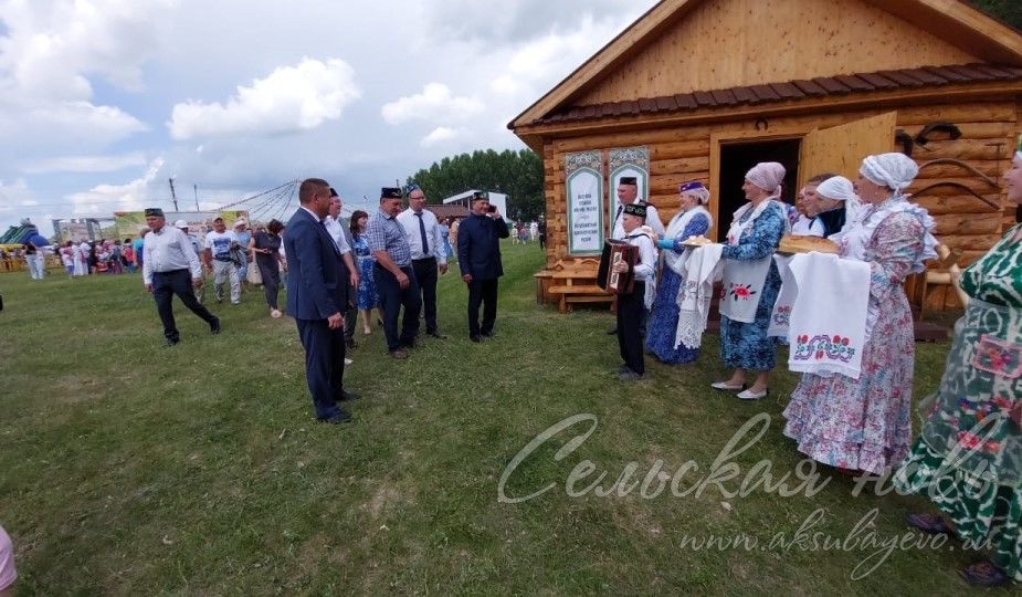 Жителей Аксубаева на Сабантуе порадовали тематические площадки