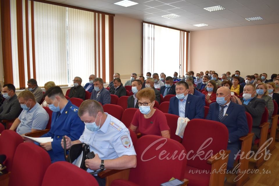 В Аксубаеве состоялось восьмое заседание Совета Аксубаевского муниципального района