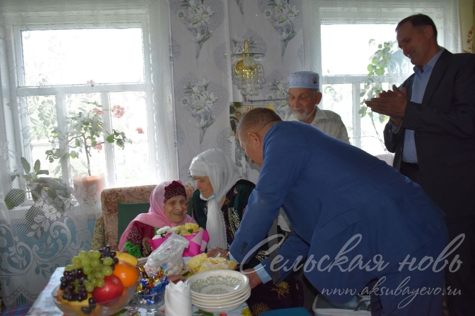 100-летний юбилей отметила Ркия Хамидуллина