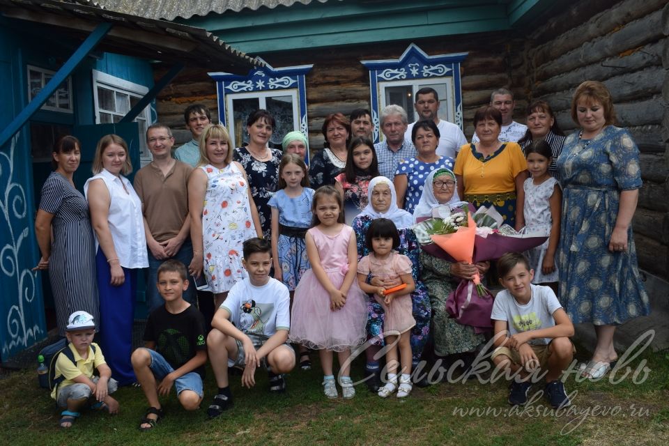 Аксубаевский ветеран выросла в семье долгожителей
