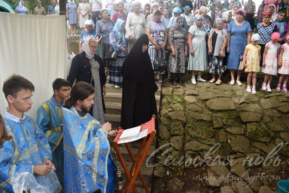 Аксубаевцы совершили Крестный ход на источник