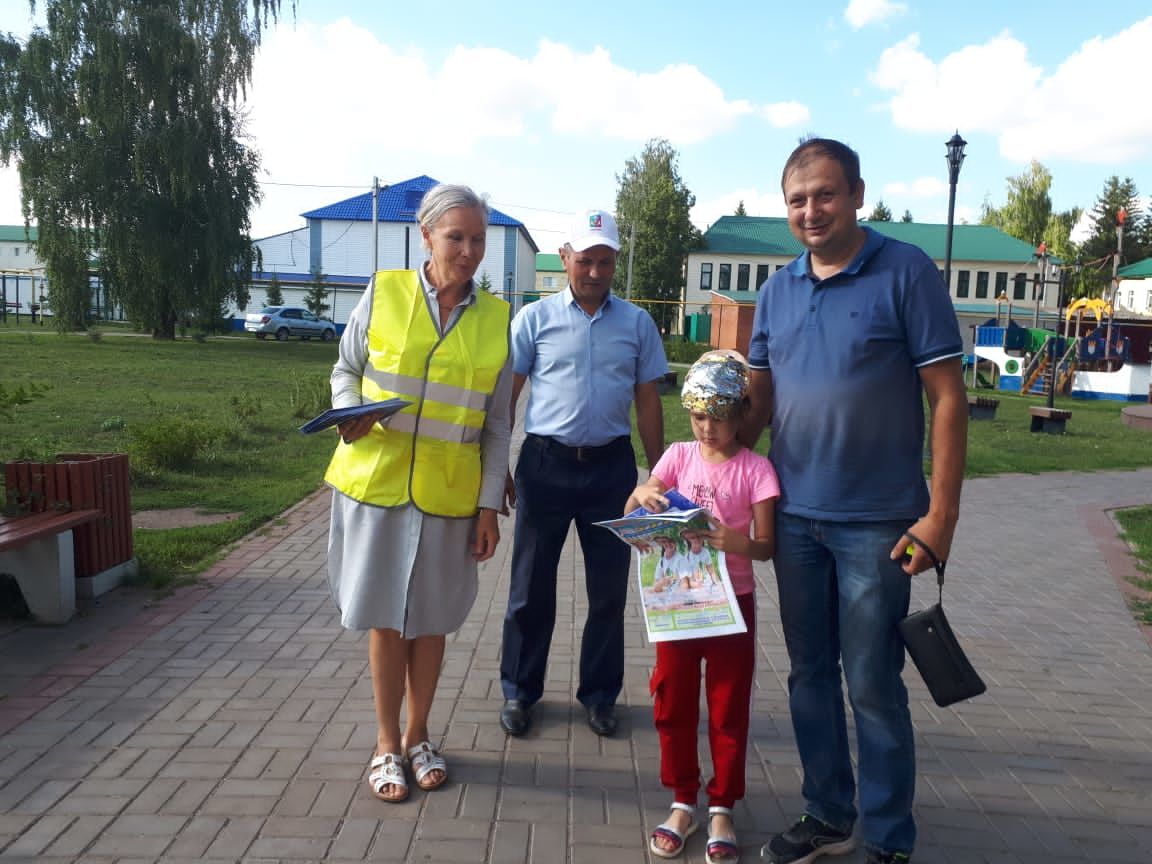 В Аксубаеве проходит мероприятие для детей «Площадка безопасности»