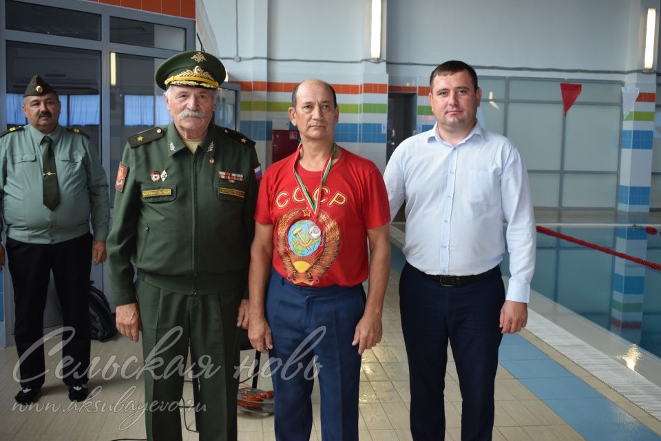 В Аксубаеве разыграли награды Первенства района по плаванию среди различных родов войск