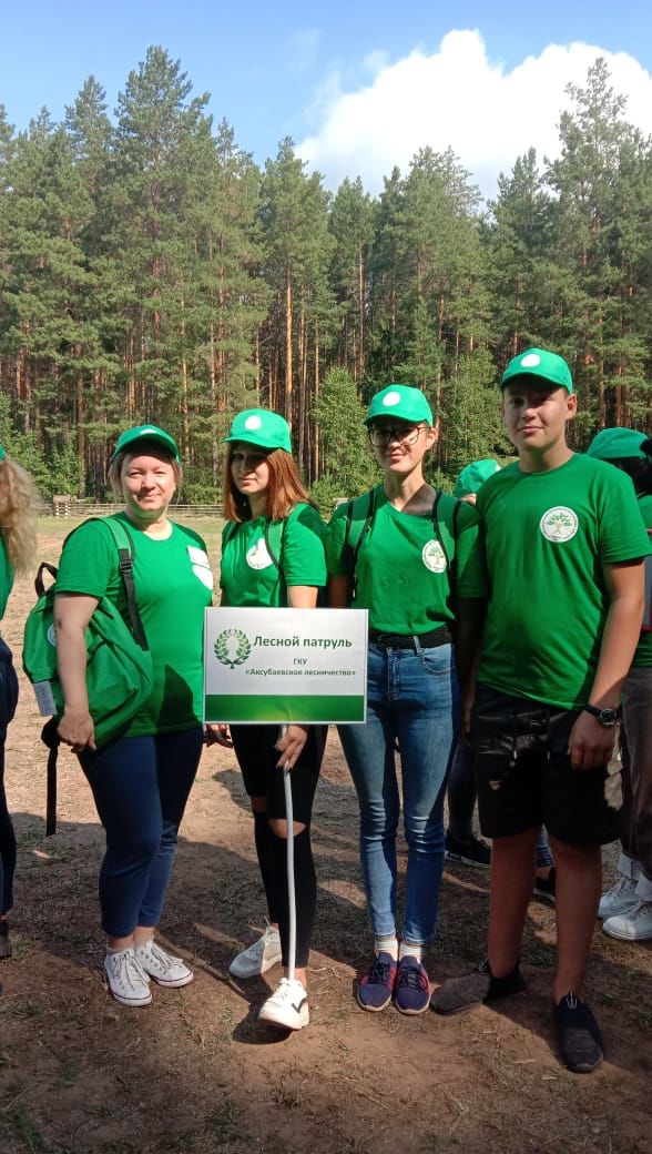 «Лесной патруль» Аксубаевского района поделился опытом работы на слете школьных лесничеств