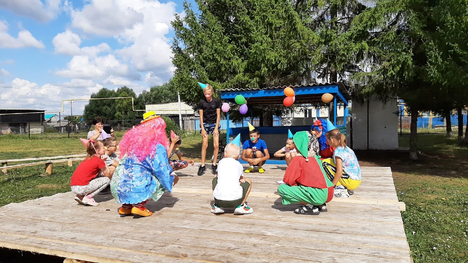 Аксубаевские школьники открыли для себя профессию клоуна