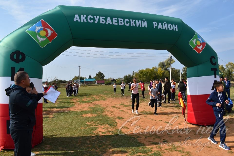 «Кросс нации» объединил более тысячи жителей Аксубаевского района