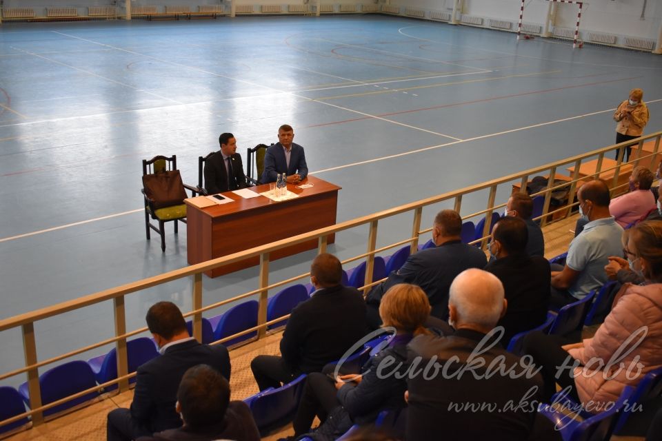 Министр спорта РТ: В Аксубаевском районе живут трудолюбивые и спортивные люди