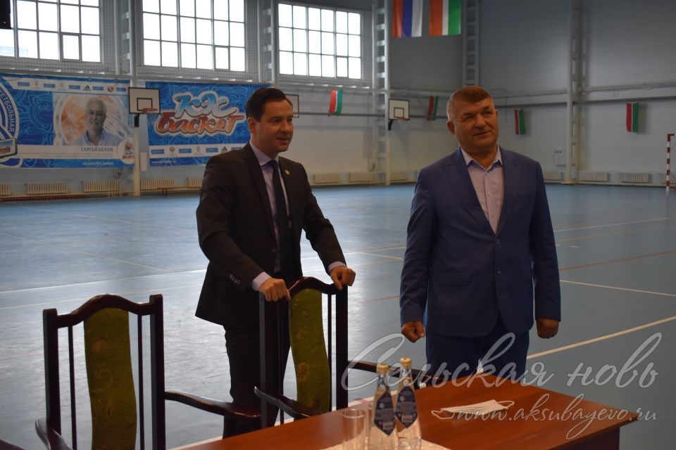 Министр спорта РТ: В Аксубаевском районе живут трудолюбивые и спортивные люди