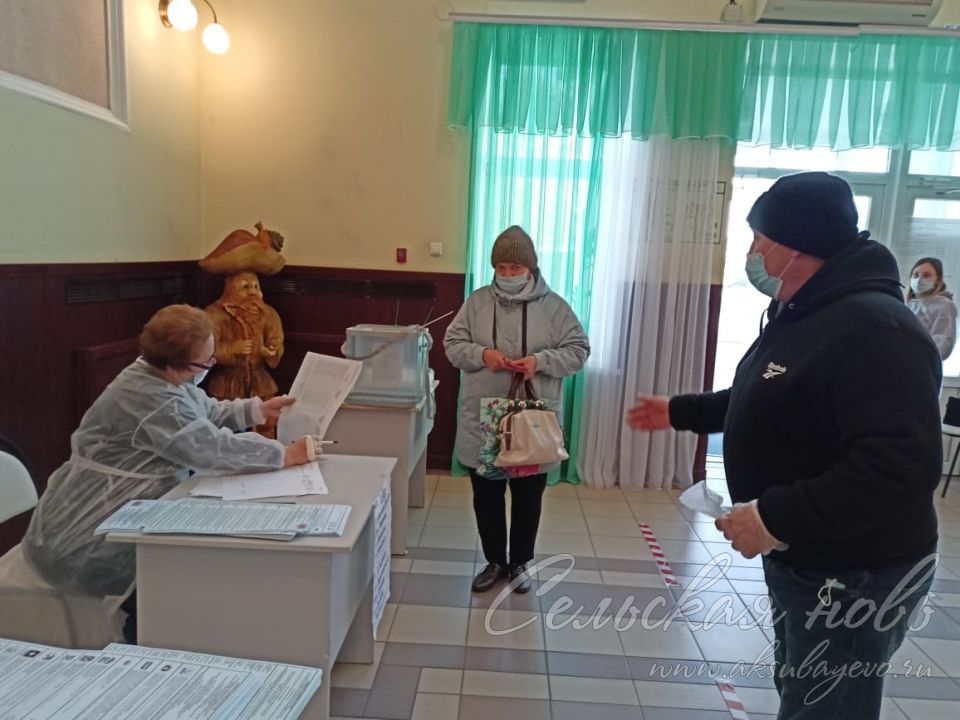 В Аксубаевском районе открылись участки для голосования