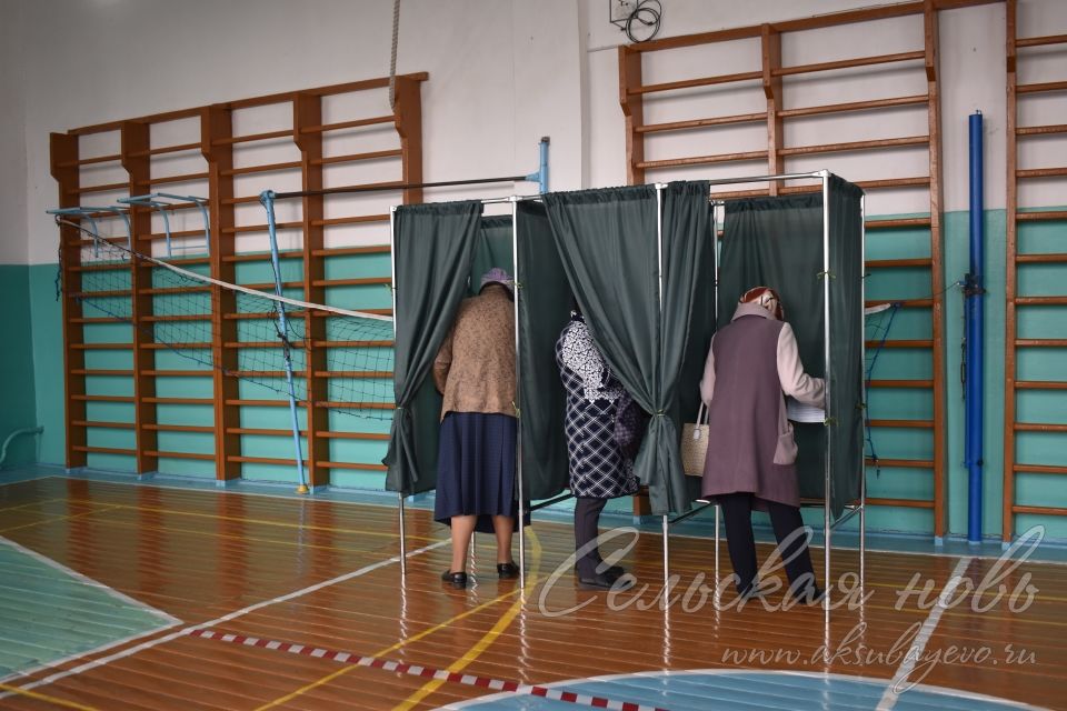 Глава Аксубаевского района Камиль Гилманов голосовал за поддержку сельского жителя