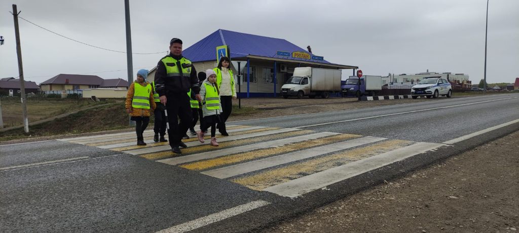 Пешеходов Аксубаевского района призвали быть внимательными на дороге