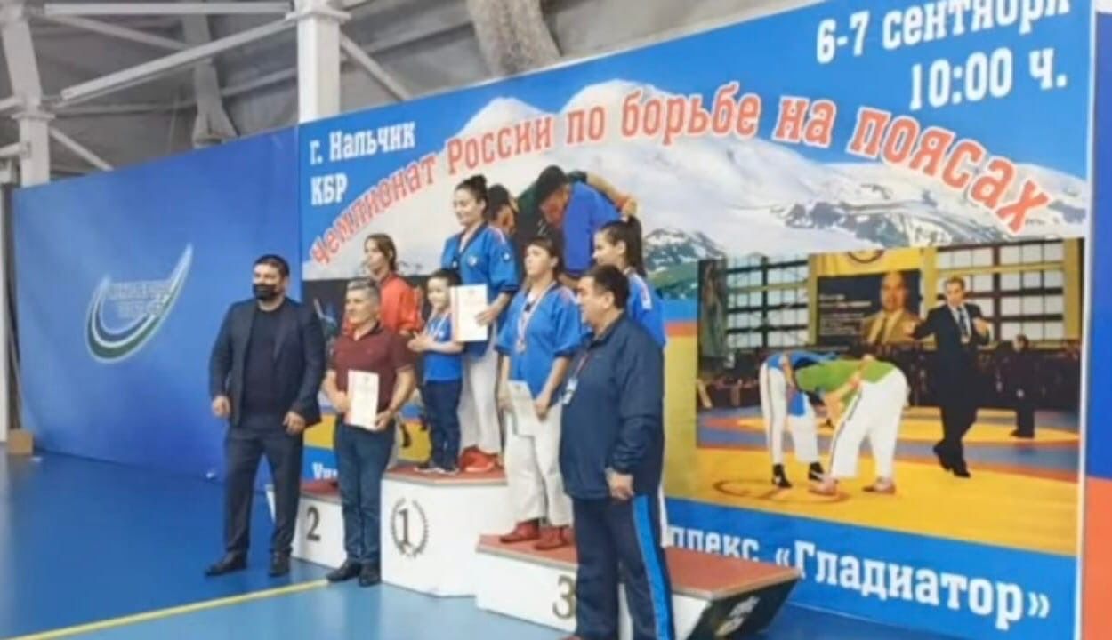Диляра Латыпова завоевала путевку на Чемпионат мира по борьбе на поясах