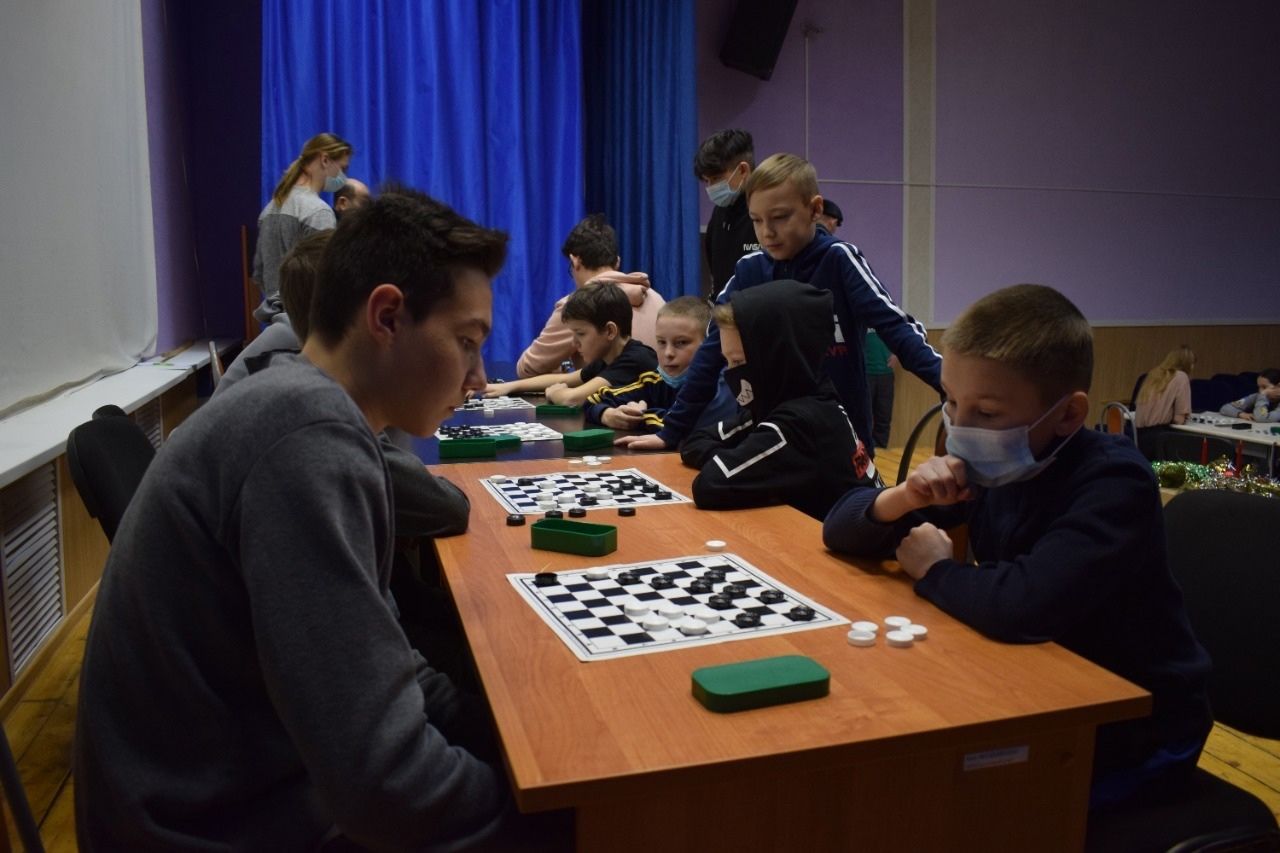 В Аксубаеве прошел новогодний турнир по русским шашкам