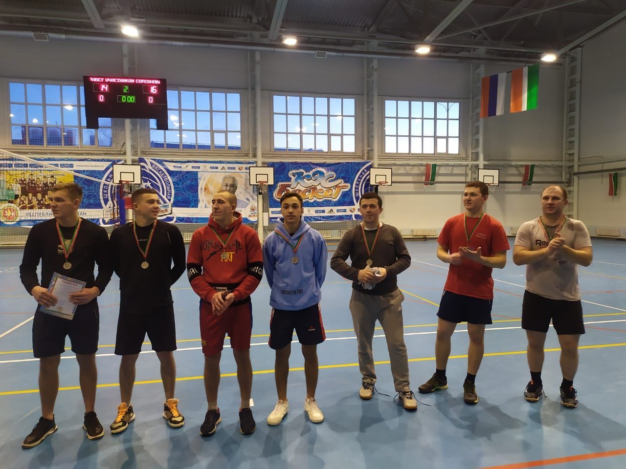 В Аксубаеве прошли соревнования по волейболу на призы Деда Мороза