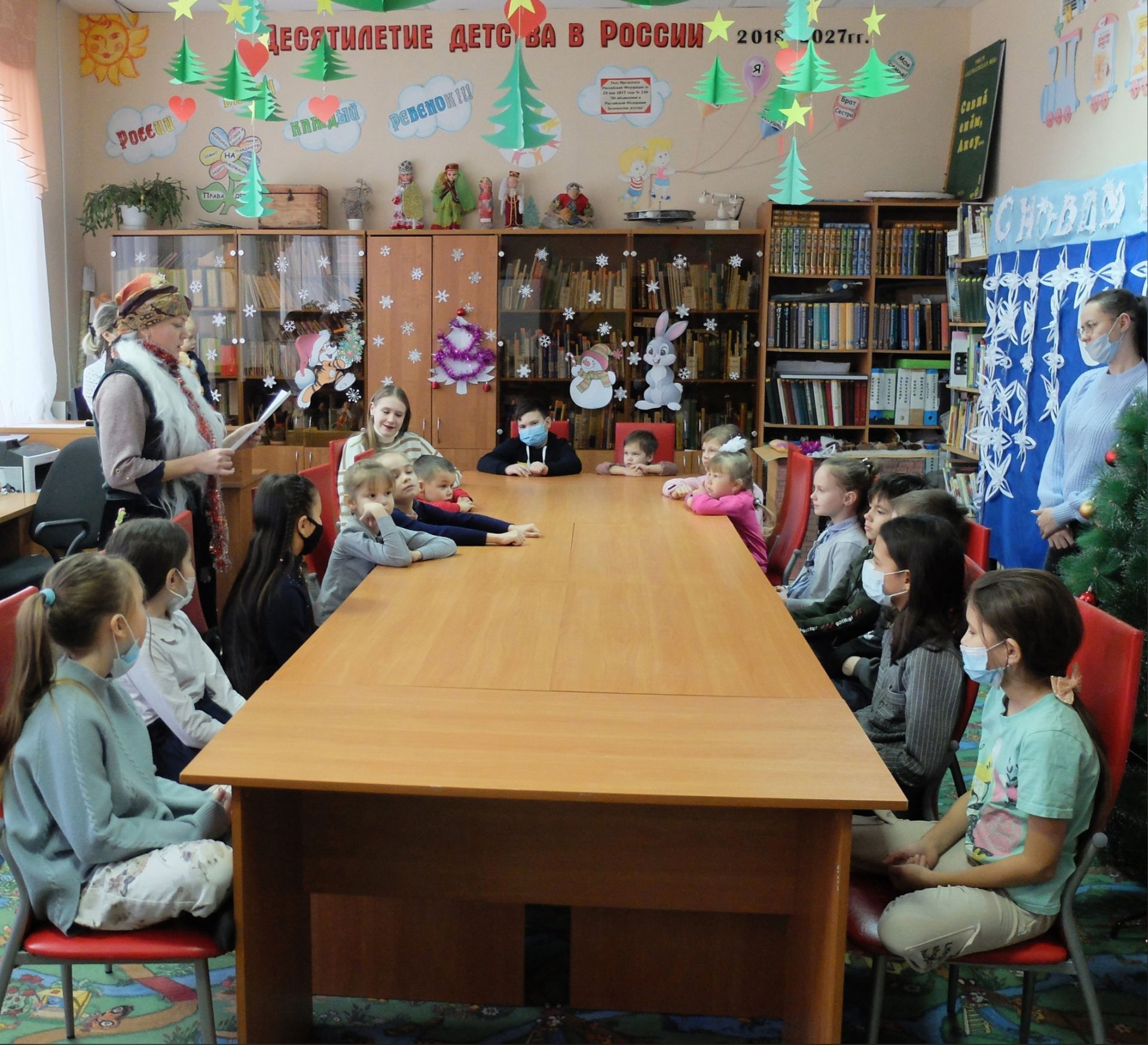 В Аксубаевской детской библиотеке определились лучшие читатели
