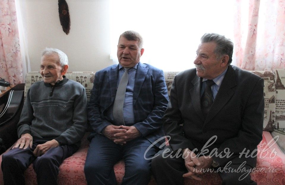 Единственный участник войны в Аксубаевском районе отметил 99-летие